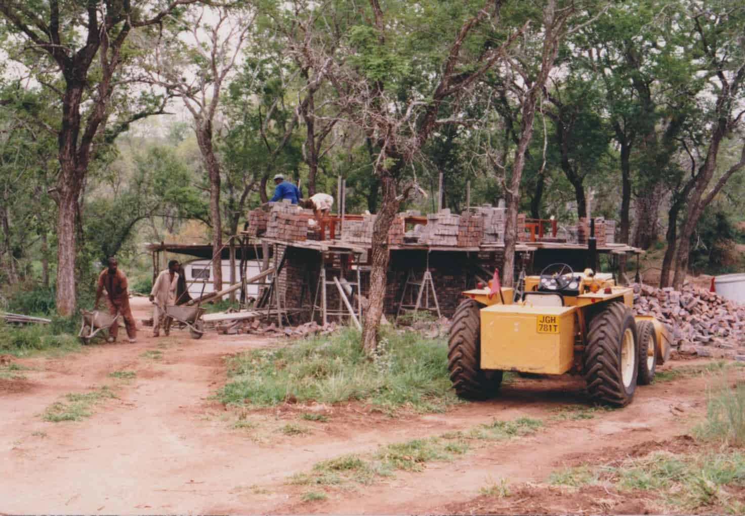 Cottage 1 brickwork in 1984
